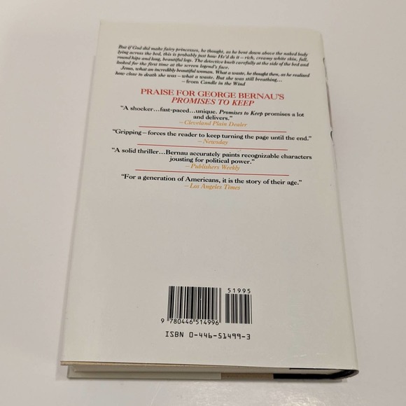 Candle in the Wind – George Bernau (1990, Hardcover) 1st Edition - Picture 2 of 8